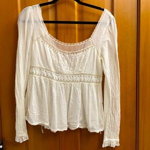 Free People NWT peasant blouse